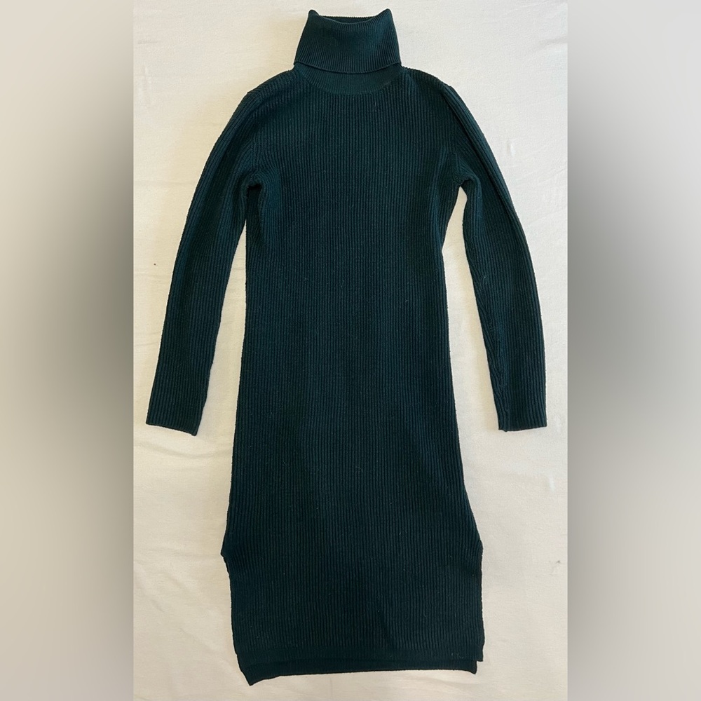 Lulu’s Knit Teal Dress